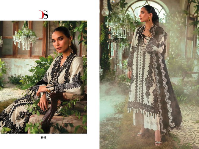 Deepsy Sana Sufinaz Muzlin 23 Ethnic Wear Embroidered Wholesale Pakistani Suit